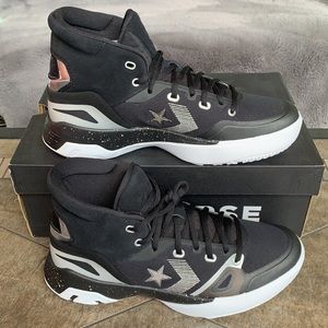 CONVERSE G4 HI Black/Pure Silver/White MENS